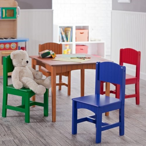 Детский столик с 4 стульчиками Vr7