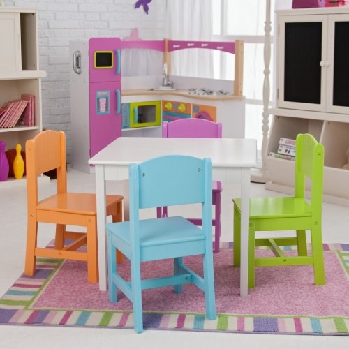 Детский столик с 3 стульчиками Vr4